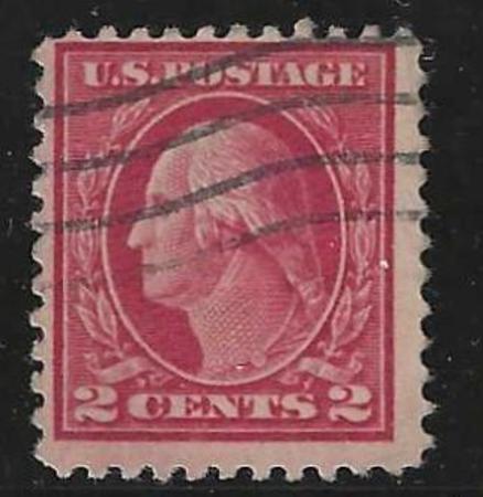 US 500 Classic to Modern Used Type 1a Invisible Corner Crease - Light Cancel
