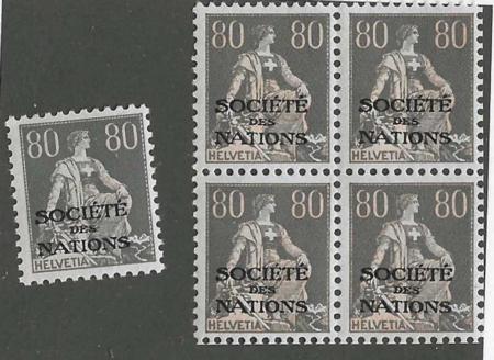 Swiss 2O25 Worldwide F-VF NH(See Description for Prices)