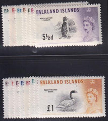 Falkland Islands 128-42 Mint NH VF