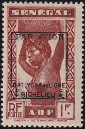 French Colonies Senegal 32 LH F-VF New Issue Stamp