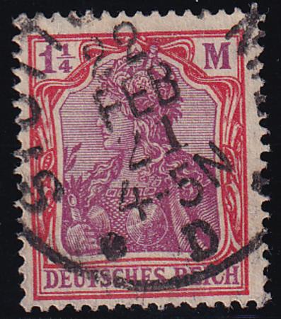 Germany 210 Used F-VF Milsly E1800 - Wmk. Quatrefoils