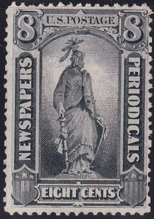 US PR13 Newspaper Mint F No Gum