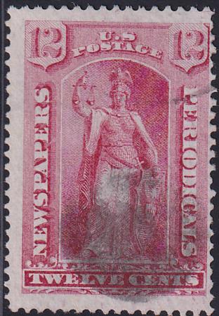 US PR16 Newspaper Used F Black Handstamp Cancel