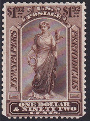 US PR24 Newspaper Mint Just F No Gum Minor Perf Flaws