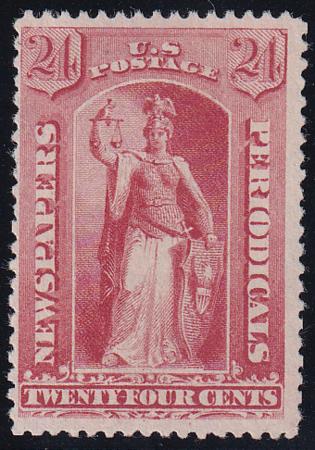 US PR64 Newspaper Mint F-VF No Gum