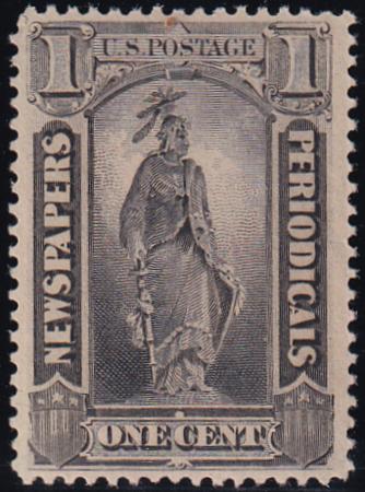 US PR81 Newspaper Mint VF No Gum