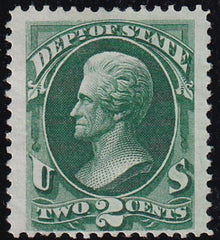 US O58 Officials Mint F-VF No Gum - 3 Very Large Margins