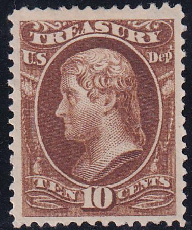 US O77 Officials Mint LH VF Large Margins - Very Fresh