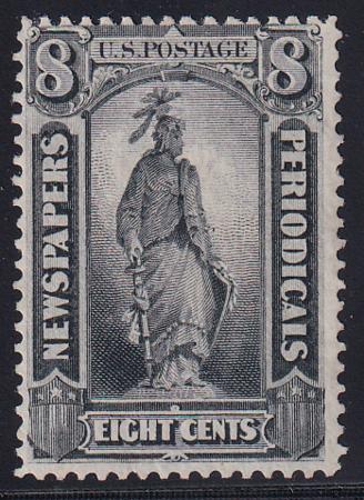 US PR13 Newspaper Stamps Mint Just F No Gum