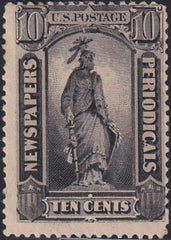 US PR62 Newspaper Stamps Mint AVE-F Thin Spot