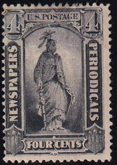 US PR59 Newspaper Stamps Mint H AVE Back Faults