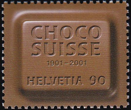 Swiss 1100 - 2004 Scratch & Sniff Chocolate Single