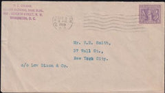 US 537 VF FDC From Washington, D.C. Mar.3 1919 H.F. Colman C/C