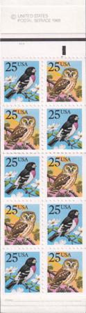 US Booklet BK160 Mint NH XF Plate #1433 8 3/4 Scored Cover