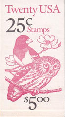 US Booklet BK160 Mint NH VF Plate #5453 Scarce!