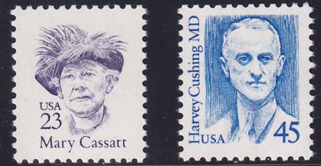 US 2181d, 2188b Mint NH VF Untagged Errors