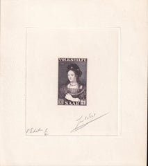 Saar B115 Proof MI 376P XF Sepia Signed Artist Proof "1. Etct" 1st State