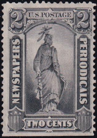 US PR9 Newspaper Mint F-VF SE AT Bottom, No Gum