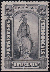 US PR9 Newspaper Mint F-VF SE AT Bottom, No Gum