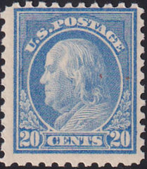 US 476 Washington / Franklin Mint NH F Dark Shade