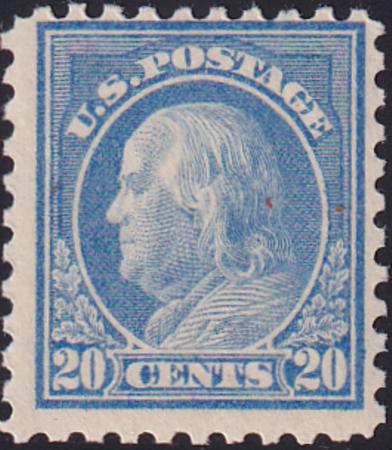 US 476 Washington / Franklin Mint NH F Dark Shade