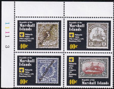 US 50-53 Trust Territories Marshall Islands NH VF UPU Congress