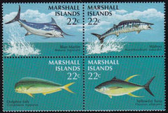 US 124-27 Trust Territories Marshall Islands NH VF Fish