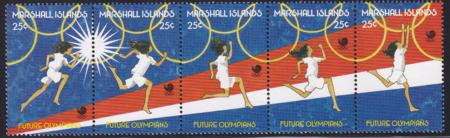 US 189 Trust Territories Marshall Islands NH VF Olympics/Runner
