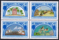 US 209-12 Trust Territories Marshall Islands NH VF Japan