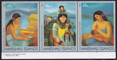 US 213-15 Trust Territories Marshall Islands NH VF Alaska 30th Anniversary