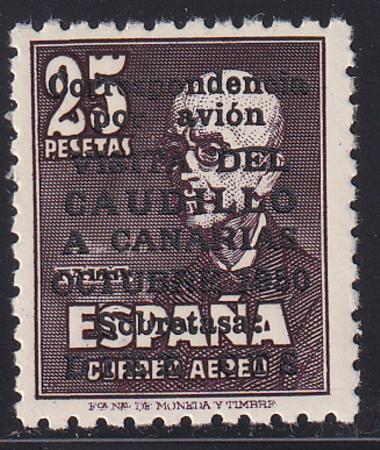 Spain CB18 Mint NH F-VF Signed Sanabria