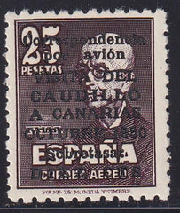 Spain CB18 Mint NH F-VF Signed Sanabria