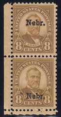 US 677var Mint AVE-F Wide Spacing Pair, Under-Priced + Scarce!
