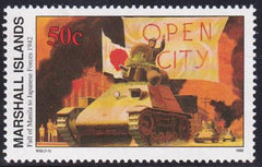 US 298(W32) Trust Territories Marshall Islands WWII Anniversaries NH VF Japan Enters Manila