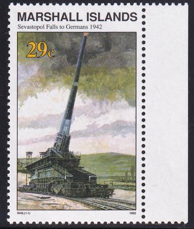 US 317(W45) Trust Territories Marshall Islands WWII Anniversaries NH VF Fall Of Sevastopol