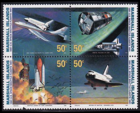US 391-94 Trust Territories Marshall Islands NH VF US Space Shuttle