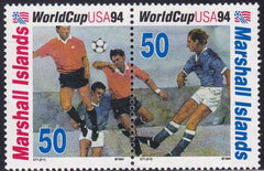 US 579-80 Trust Territories Marshall Islands NH VF Soccer Cup