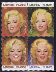 US 592 Trust Territories Marshall Islands NH VF Marilyn Monroe