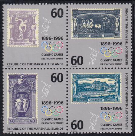 US 606 Trust Territories Marshall Islands NH VF Olympics