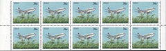 US C23a Trust Territories Marshall Islands Airmail NH VF Aircraft(1989) 36 Cent Booklet Pane