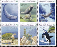 US 928 Trust Territories Marshall Islands NH VF Endangered Species Block