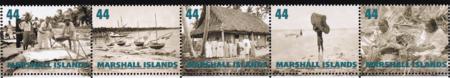 US 950 Trust Territories Marshall Islands NH VF Marshall's Culture Strip