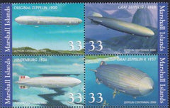 US 739 Trust Territories Marshall Islands NH VF Zeppelin Flights