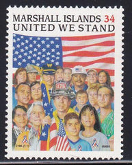 US 795 Trust Territories Marshall Islands NH VF United We Stand