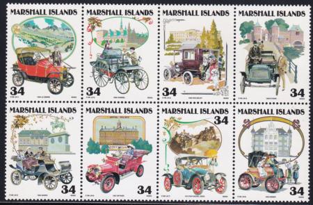 US 796 Trust Territories Marshall Islands NH VF Vintage Cars