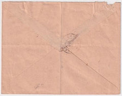 French Guiana 1920 Cover with CL5 Tied by  Avion Large Box Cancel