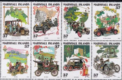 US 828 Trust Territories Marshall Islands NH VF Antique Cars