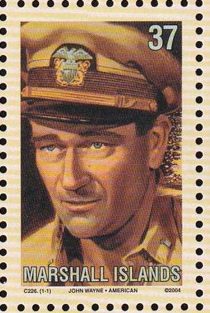 US 841 Trust Territories Marshall Islands NH VF John Wayne Single