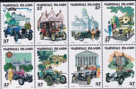 US 865 Trust Territories Marshall Islands NH VF Classic Cars