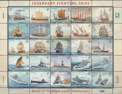 US 868 Trust Territories Marshall Islands NH VF Legendary Fighting Ships